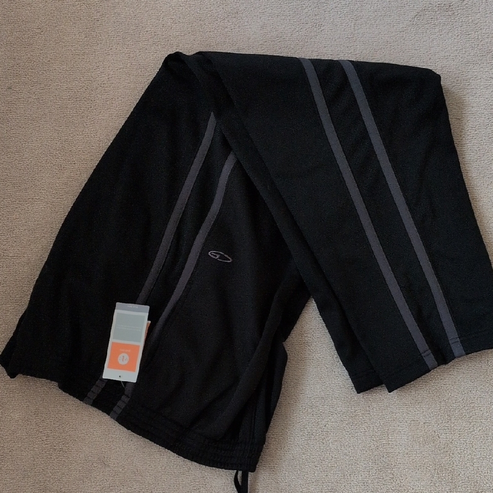 Men's bkack Workout/ Gym/ Running Activewear Pants